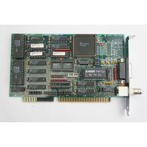 Artisoft Ethernet Adapter AE-2/C/f ISA Network Card Green BNC AUI Vintage‎ Good